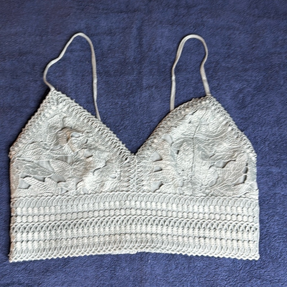 Seige Green crop top